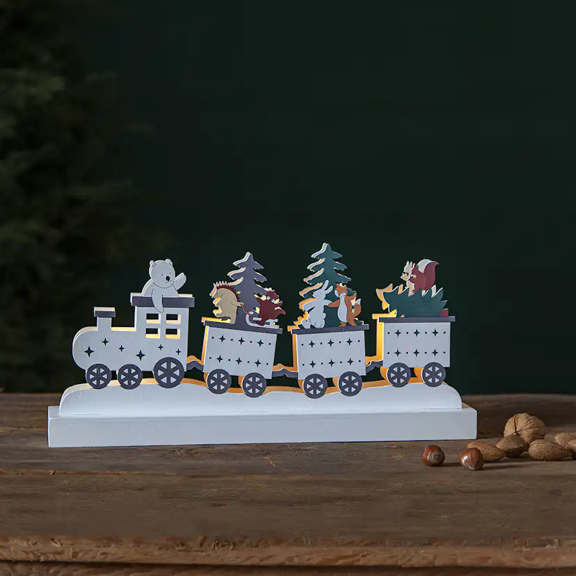 Bordsdekoration Star Trading Forest Friends 1