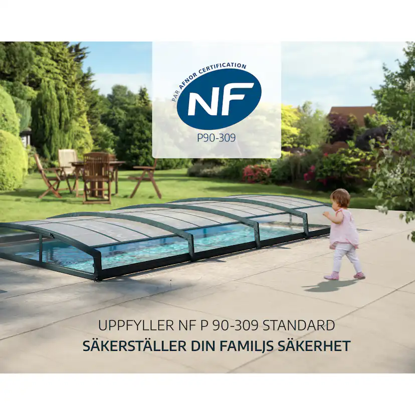 Pooltak Canopia by Palram Stockholm 4x8 m