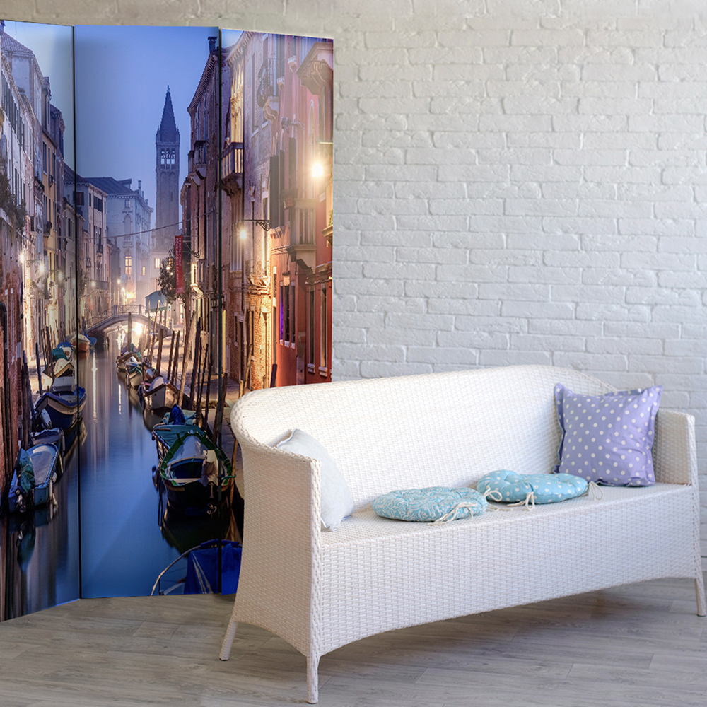 Rumsavdelare Skärmvägg Arkiio Evening In Venice 135x172 cm