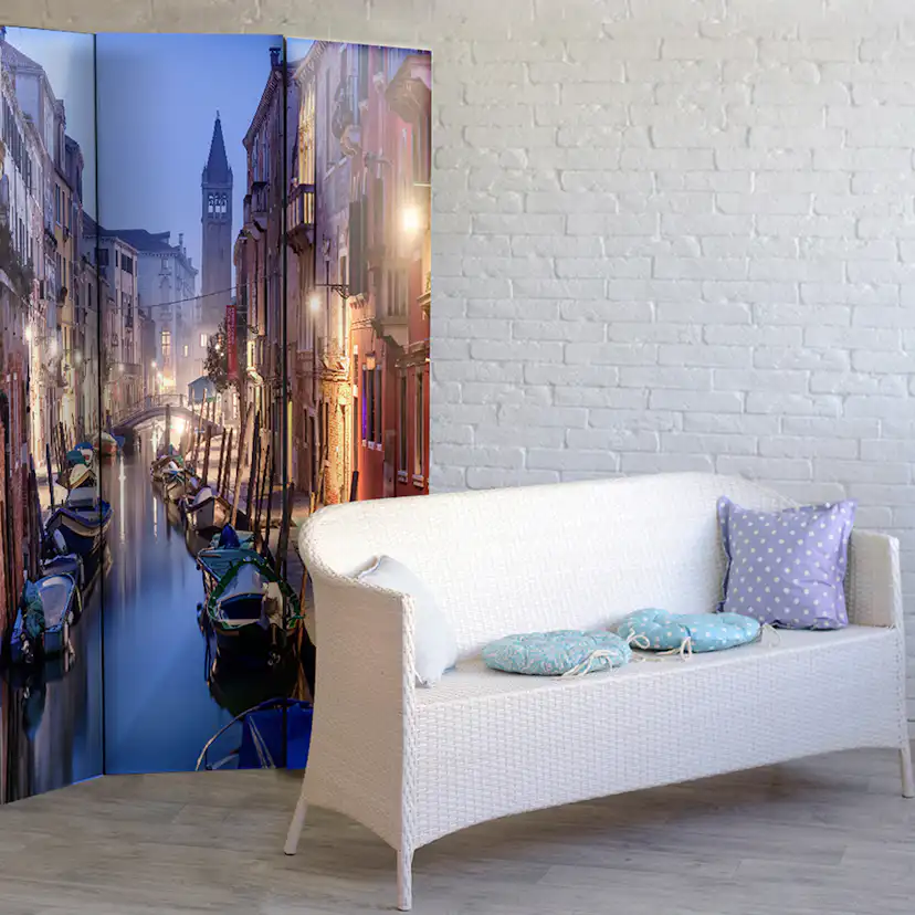 Rumsavdelare Skärmvägg Arkiio Evening In Venice 135x172 cm