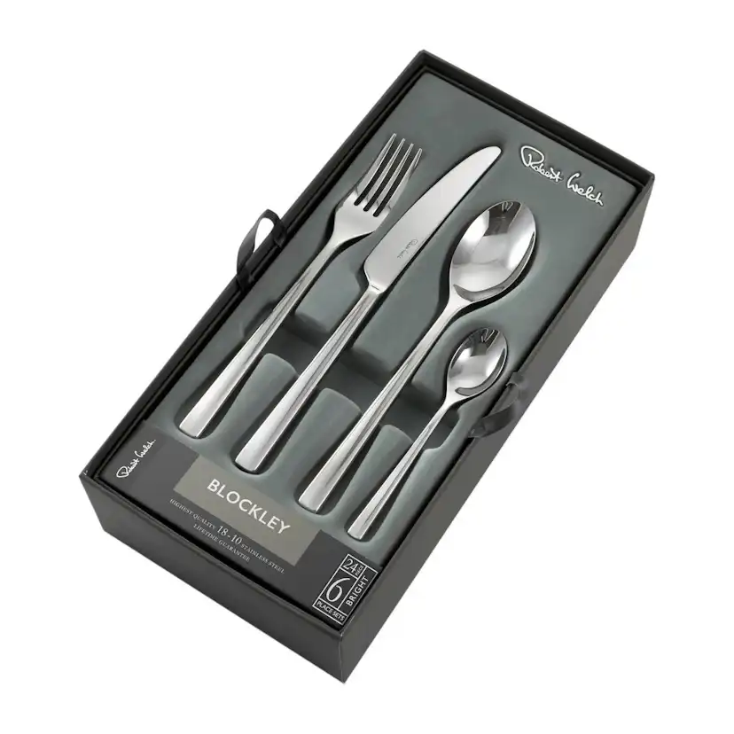 Bestickset Robert Welch Blockley Blank 24 Delar