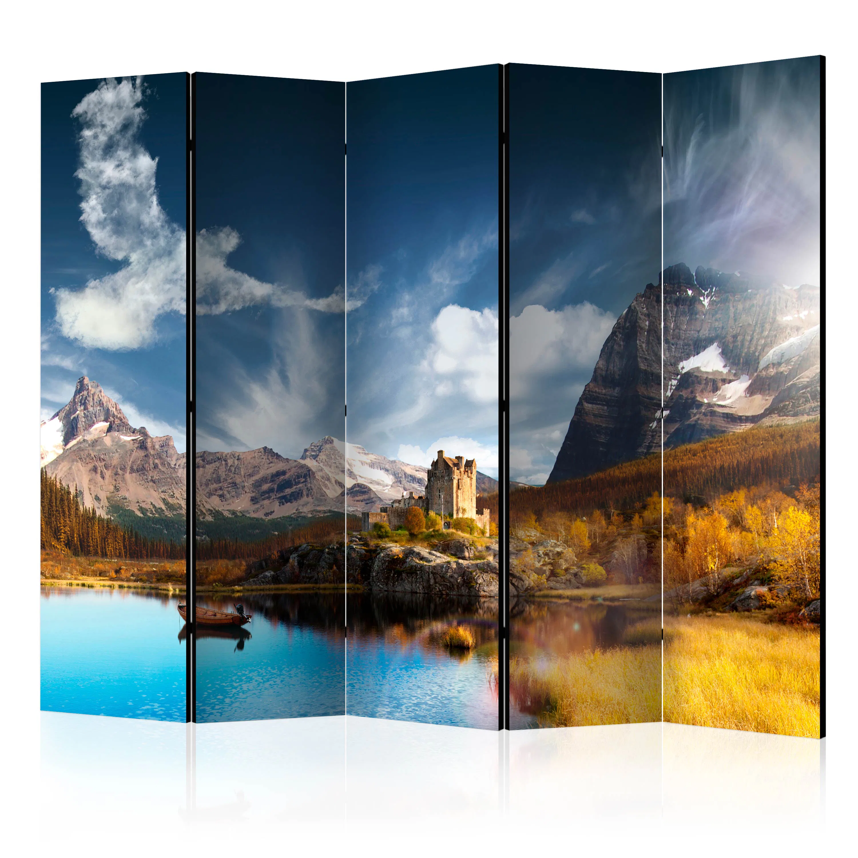 Rumsavdelare Skärmvägg Arkiio Bird Cloud II 225x172 cm