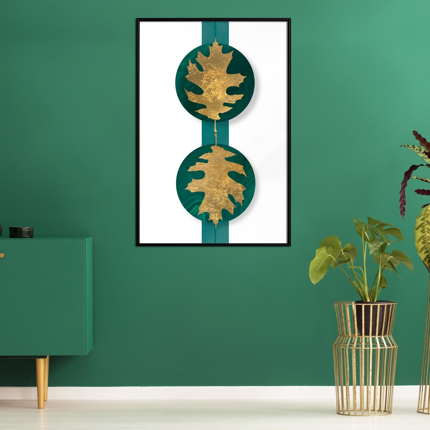 Poster Artgeist Affisch Green Wealth