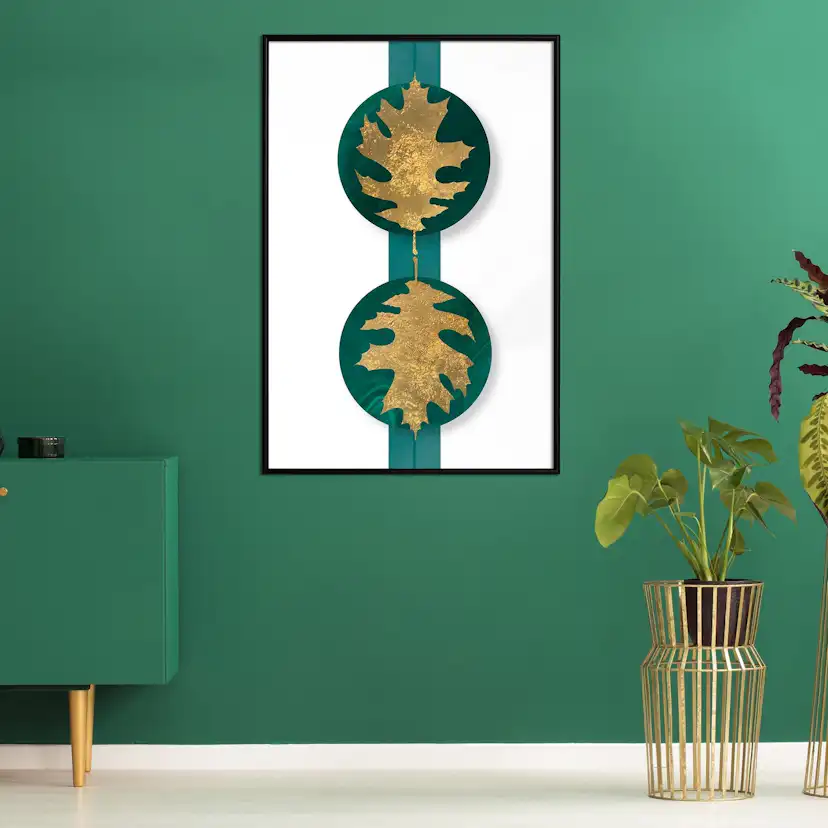 Poster Artgeist Affisch Green Wealth