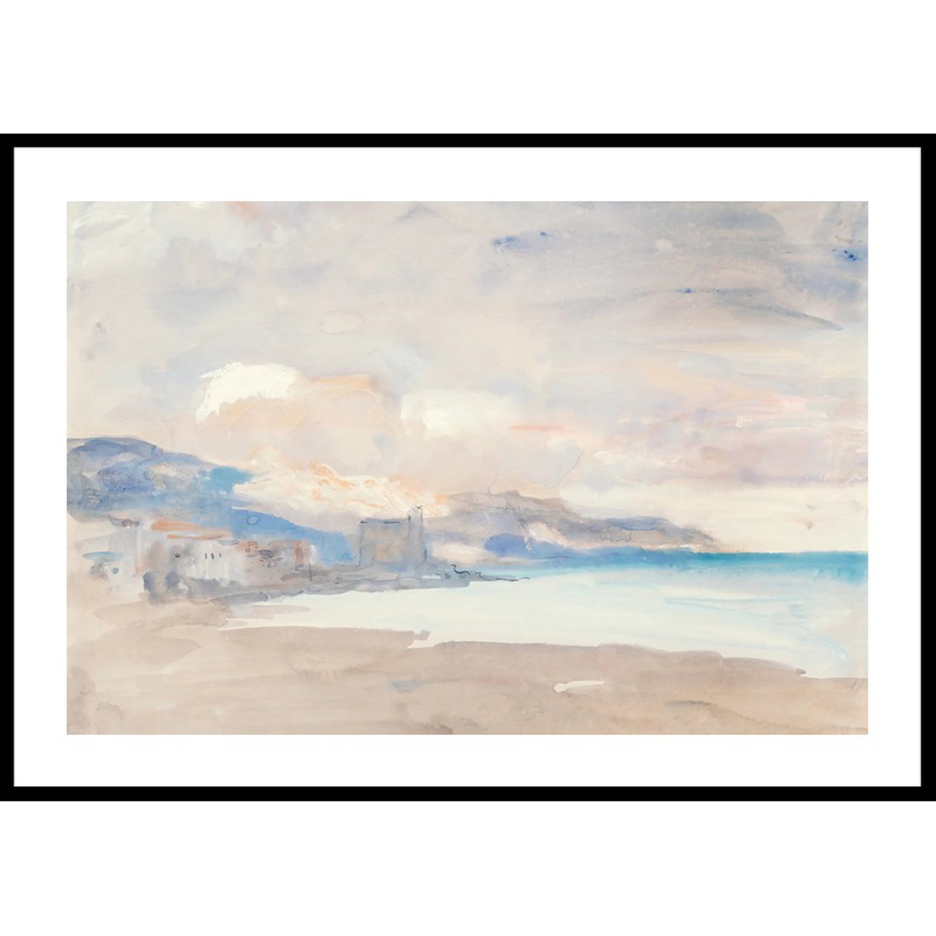View Of Nice By Hercules Brabazon Brabazon 50x70 50x70 cm