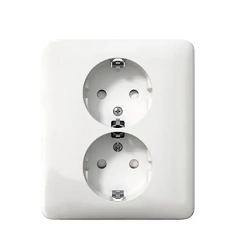 Vägguttag Schneider Electric Exxact Primo 2-vägs