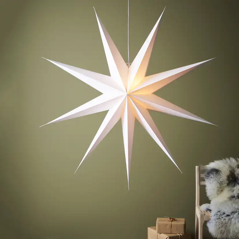 Adventsstjärna Markslöjd Duva Hängande 150 cm