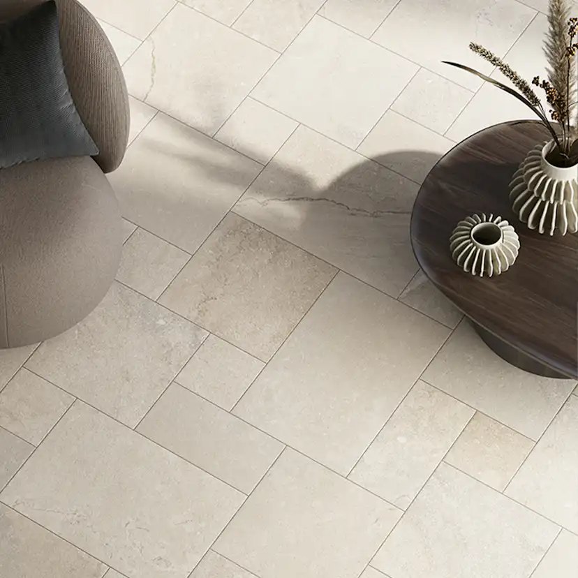 Klinker Coem Ceramiche Tuffeau Bianco Modulo Beige