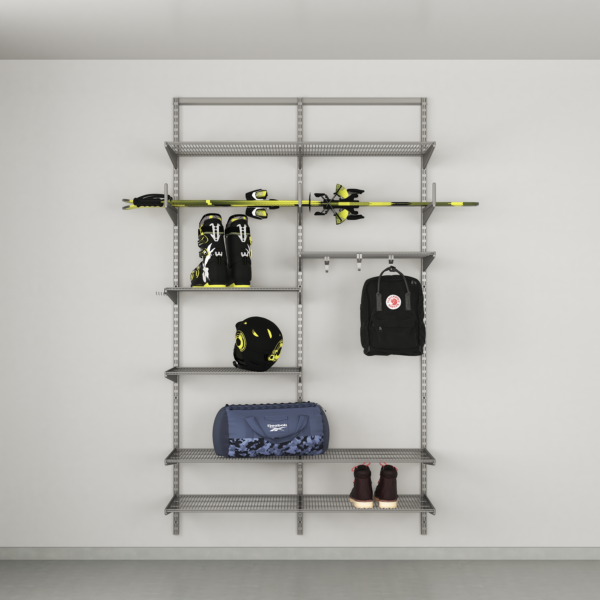 Hobbyförvaring Elfa Ready Solution 1 Platinum