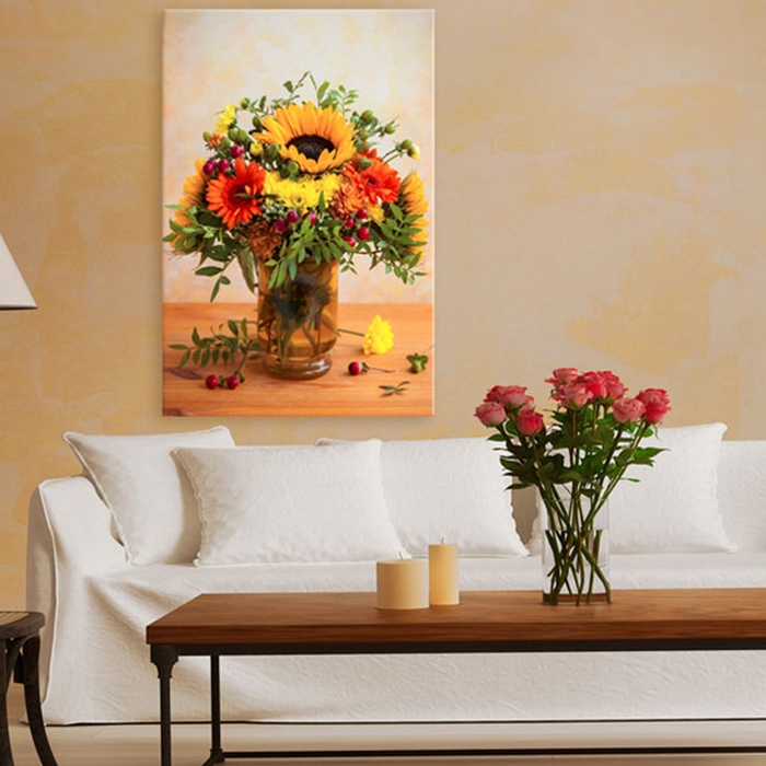 Tavla Arkiio Autumnal Flowers