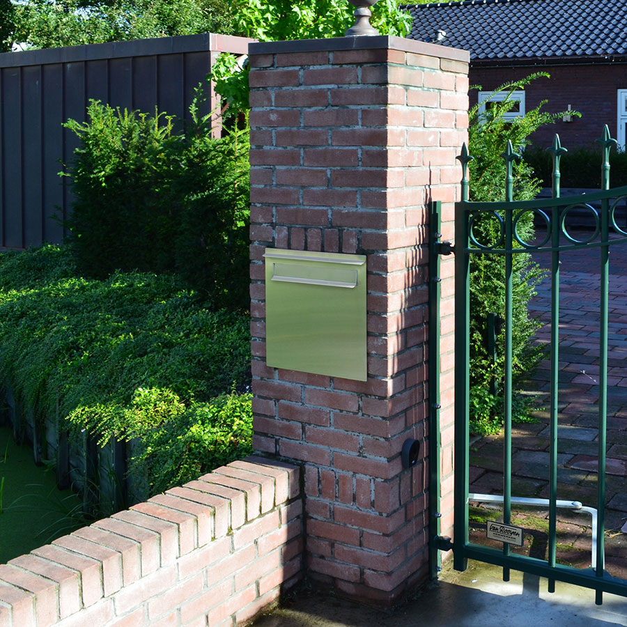 Inbyggnadsbrevlåda Bobi Bobinox X400