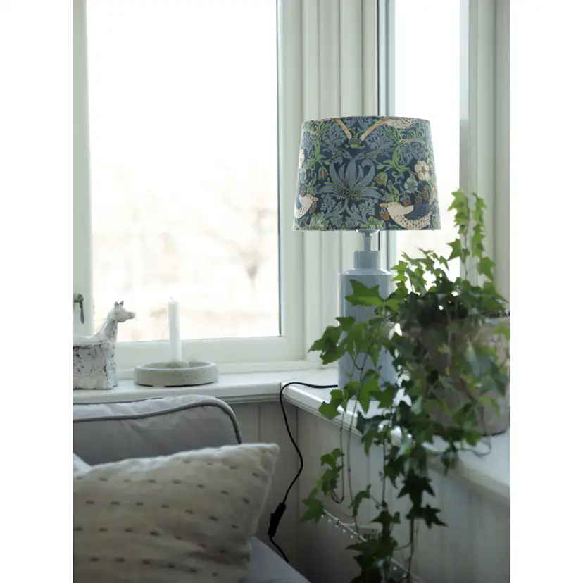 Bordsslampa PR Home Solo med Lampskärm i Tyg 48 cm