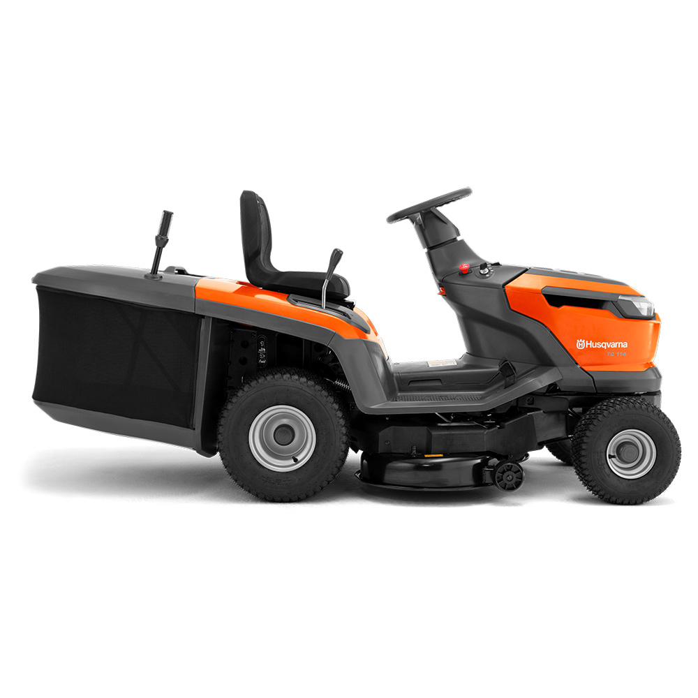 Trädgårdstraktor Husqvarna TC 114 Med Uppsamlare Hydrostat