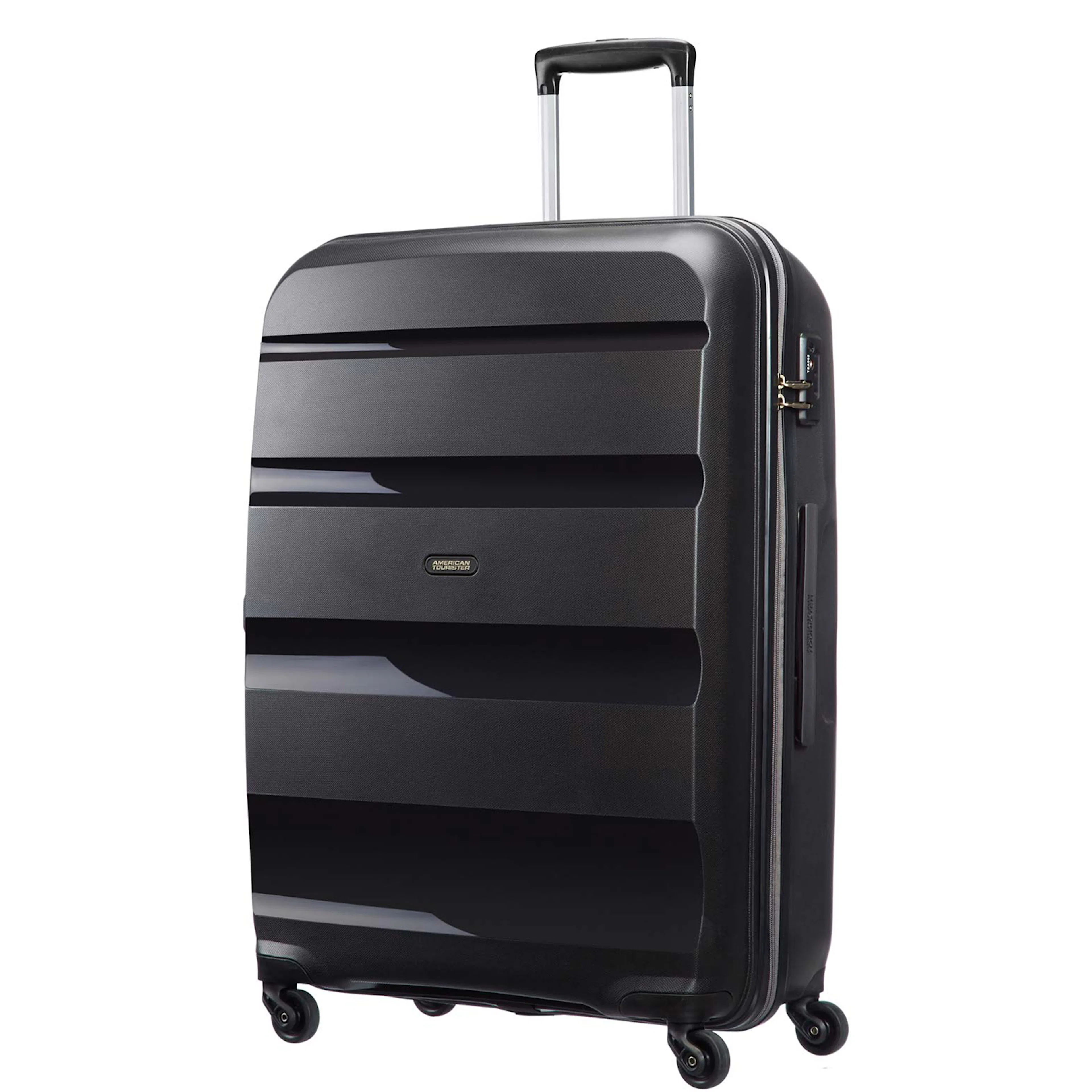 Resväska Bon Air Spinner American Tourister, L Svart Med 4 Hjul