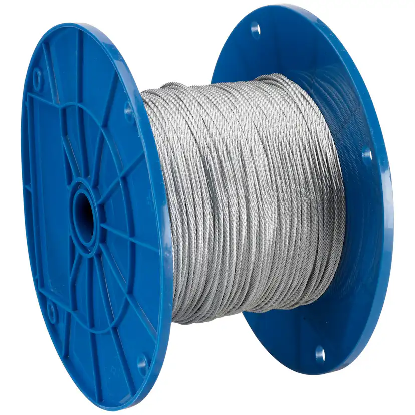 WIRE FZ Ø2MM Elförzinkad, D: 2 mm, L: 250 m