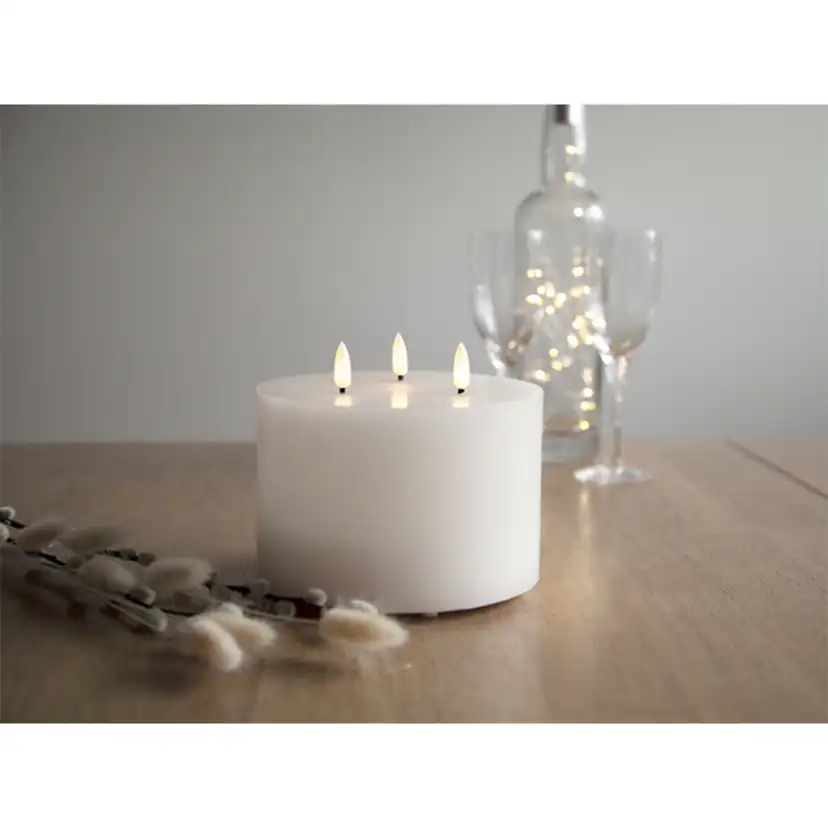 LED-Blockljus Star Trading Flamme