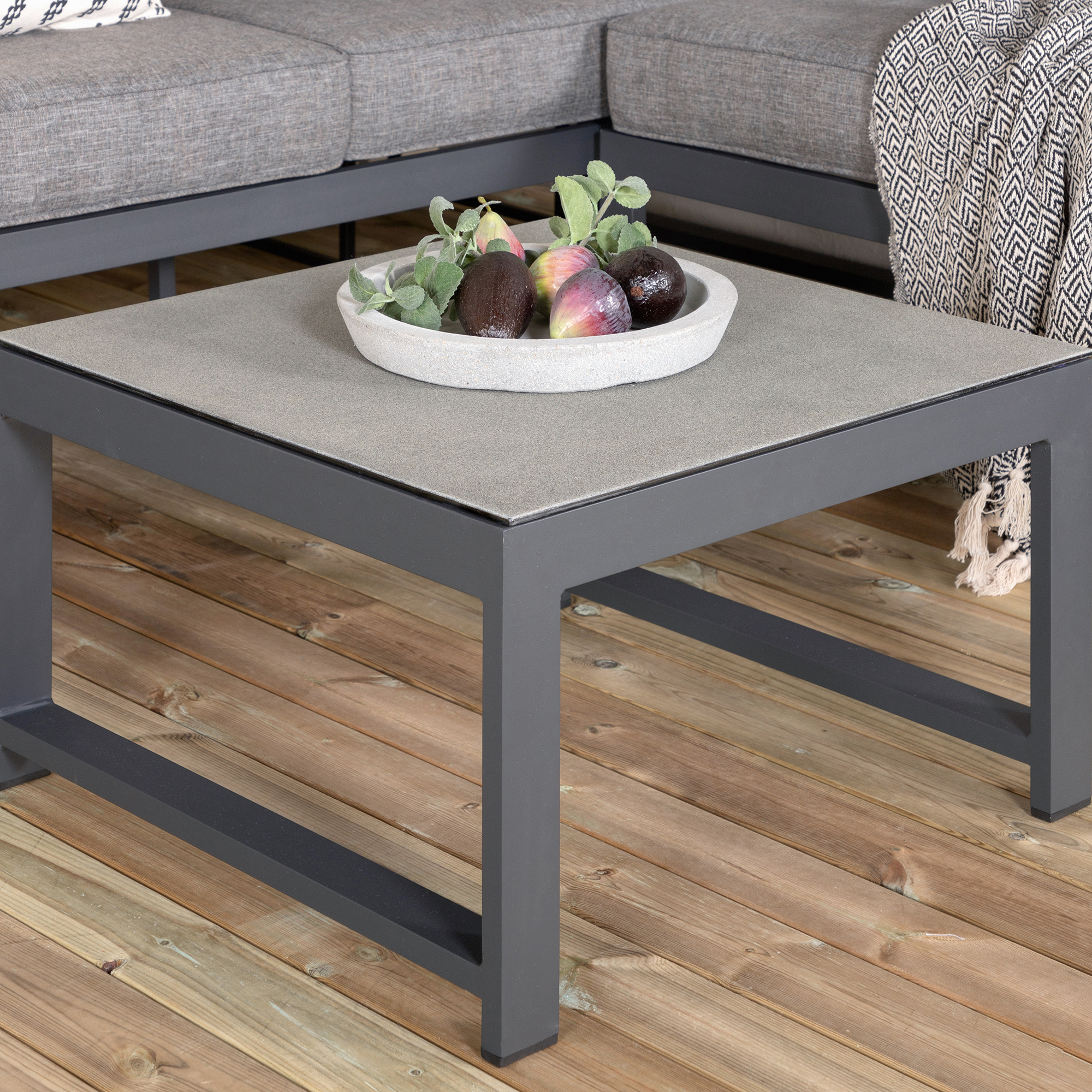 Soffgrupp Venture Home Salvia Aluminium/Glas Utomhus