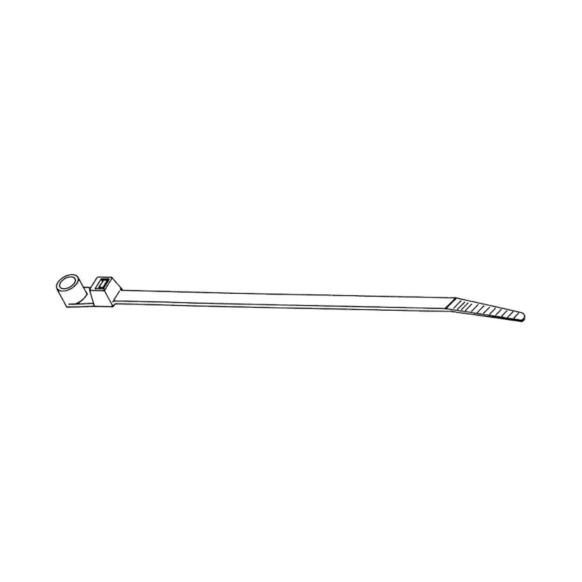 Buntband Bårebo T50R 215x4,6 mm Svart