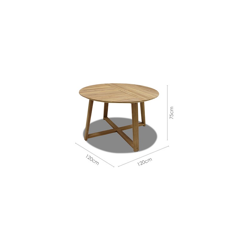 Utebord LifestyleGarden Agate Ø120