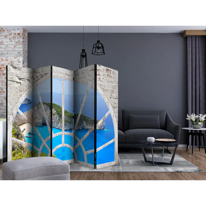 Rumsavdelare Skärmvägg Arkiio Look At The Island Of Dreams II 225x172 cm