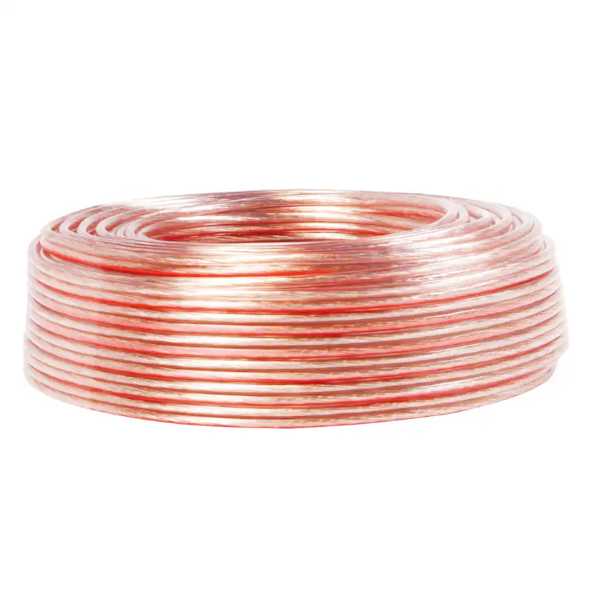 Högtalarkabel LogiLink 2x2,5 mm² Transparent