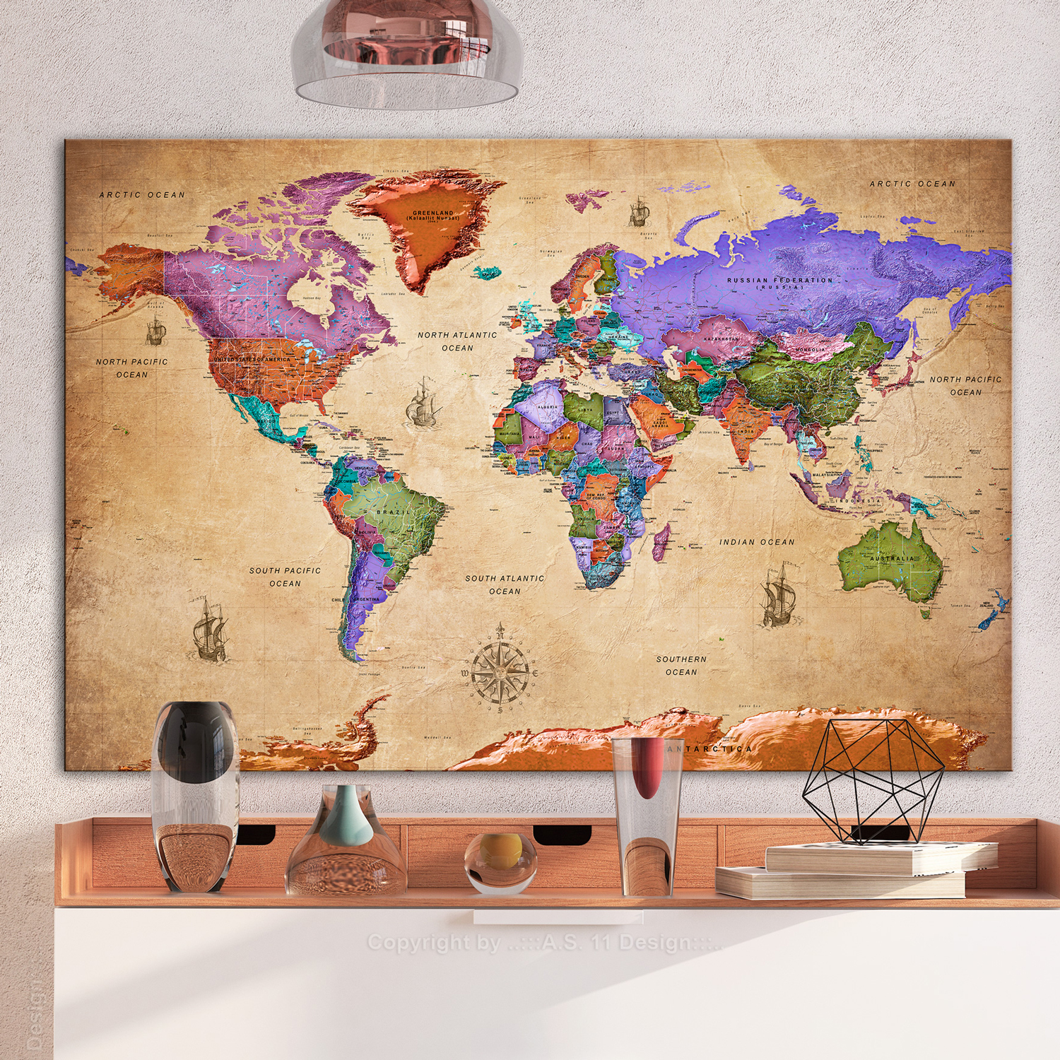 Anslagstavla Arkiio Colourful Travels