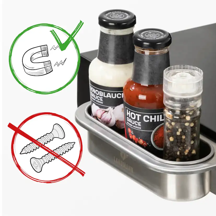 Förvaringslåda Landmann Magnetisk