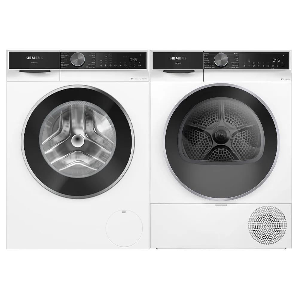 Tvätt- och Torkpaket Siemens WG64K2FLSN + WQ42K20LSN