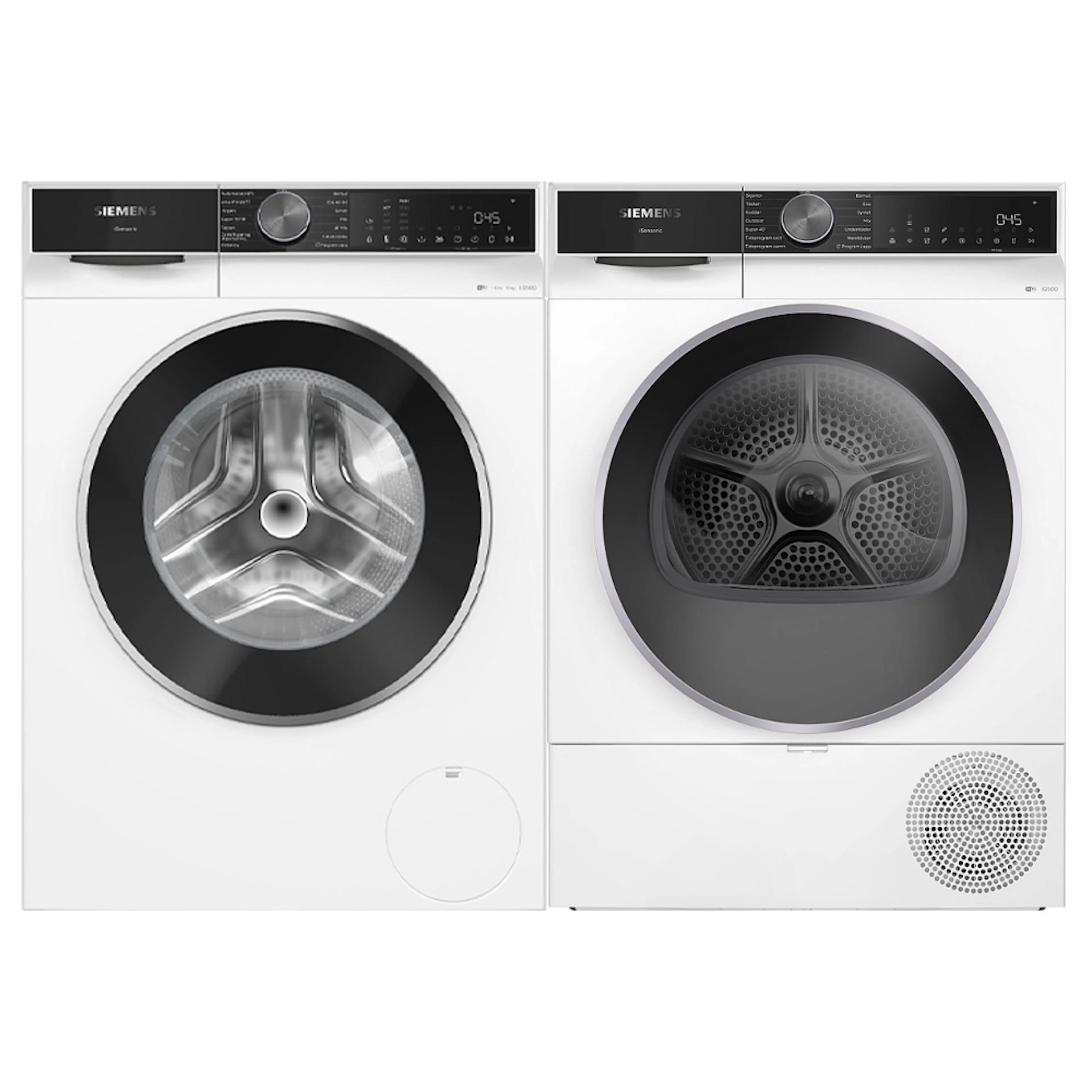 Tvätt- och Torkpaket Siemens WG64K2FLSN + WQ42K20LSN