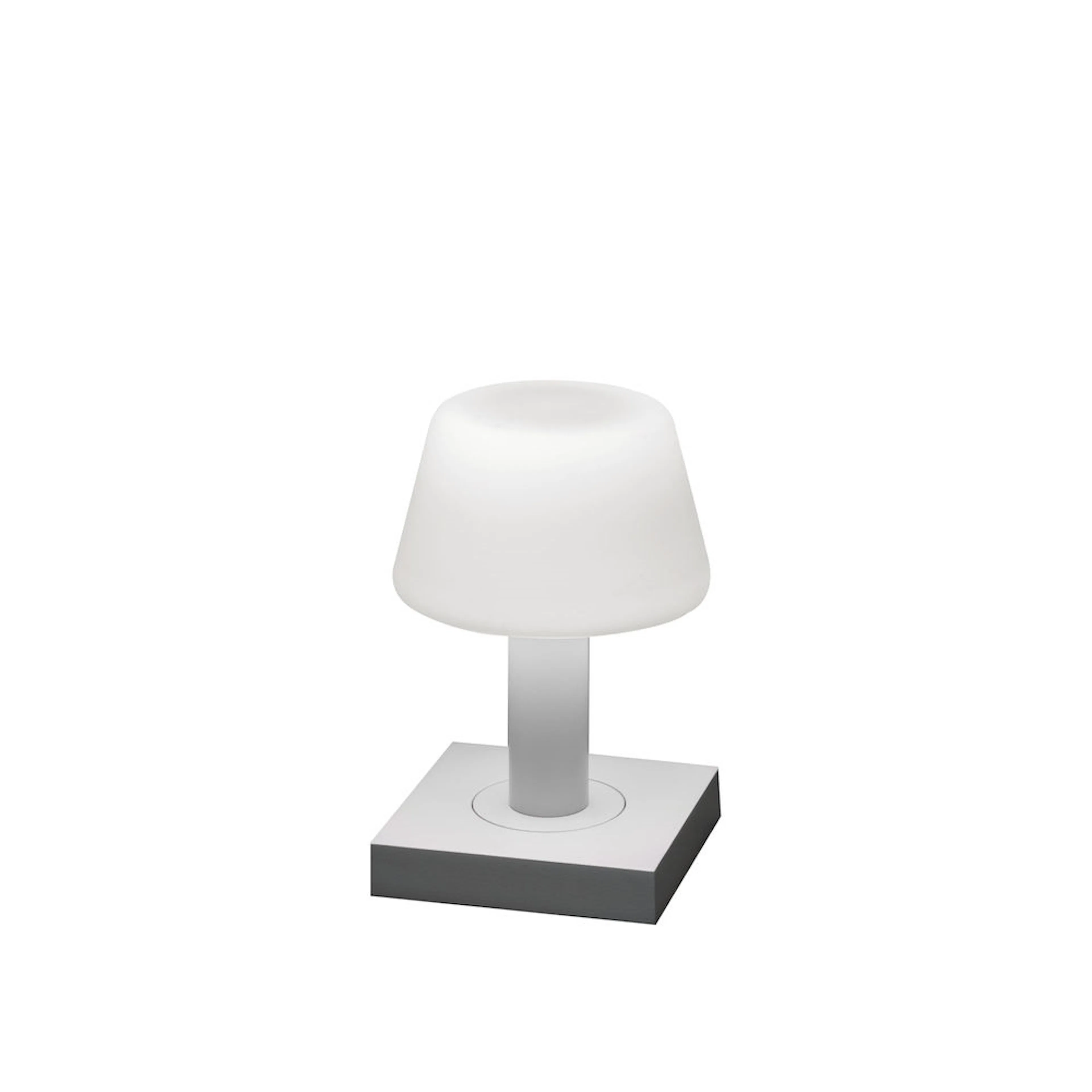 Monaco bordslampa vit USB Vit