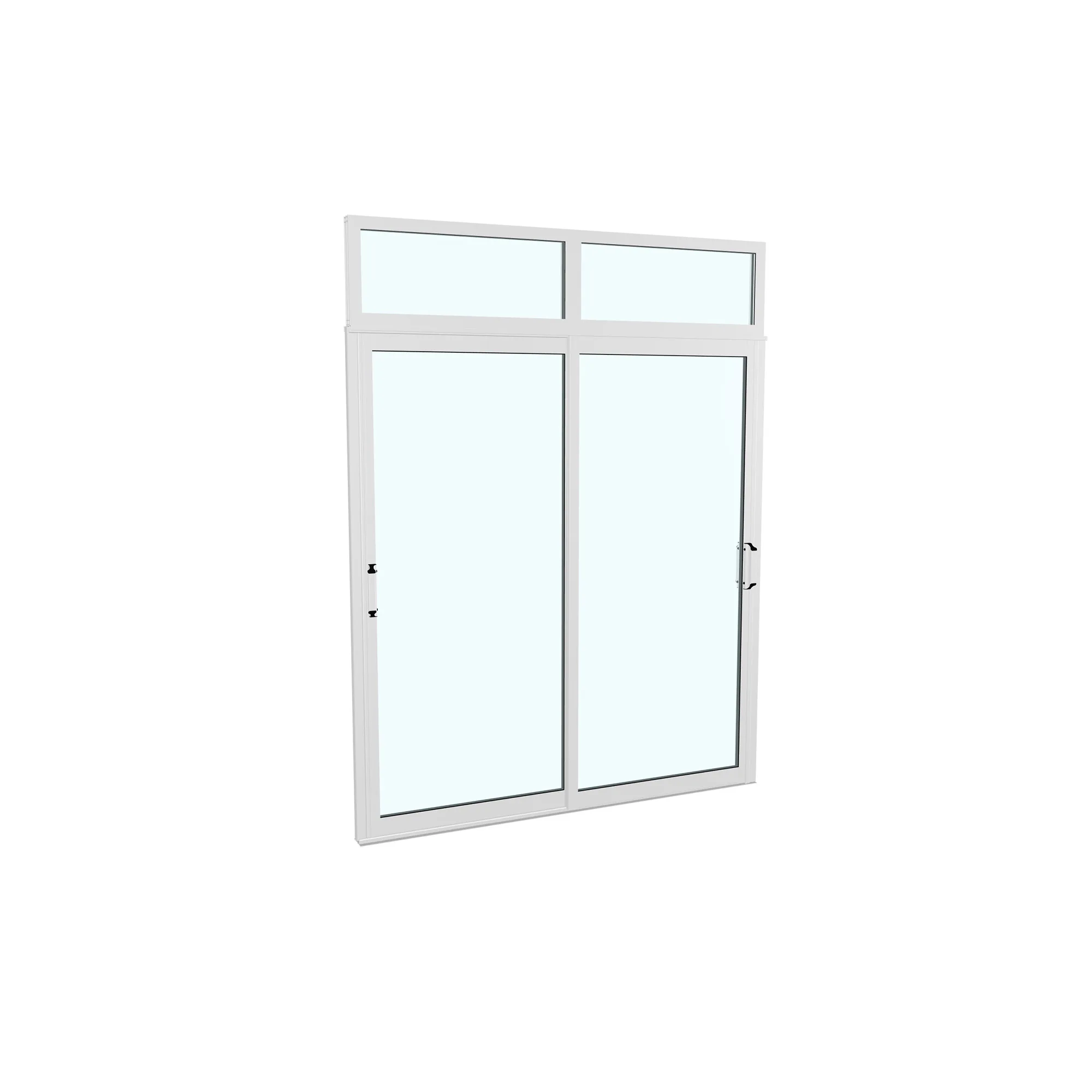 Dörrparti Robust m Överljus B1850xH2000+400mm-Vit Vår&höst B1850 x H2400, Vit