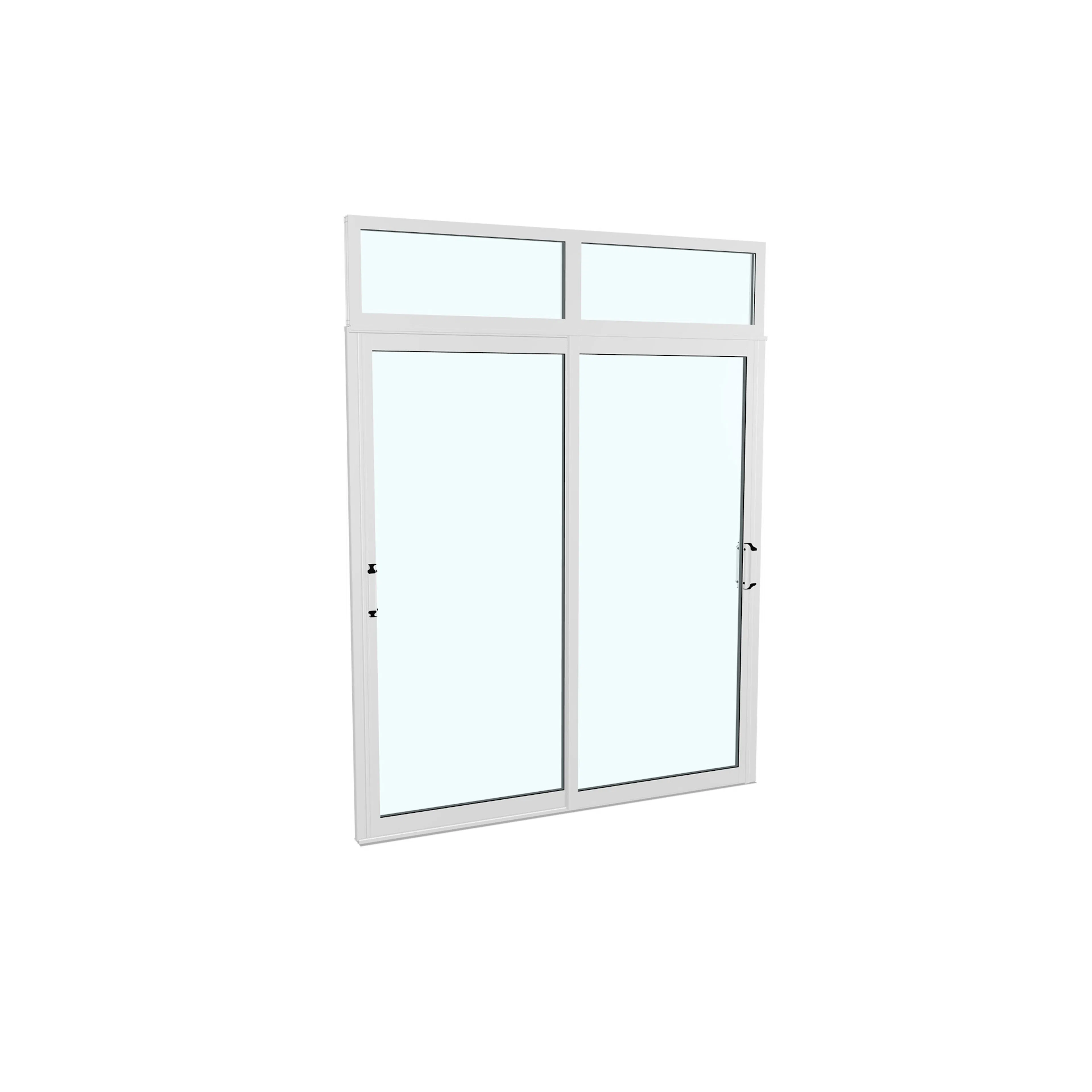 Dörrparti Robust m Överljus B1850xH2000+400mm-Vit Vår&höst B1850 x H2400, Vit