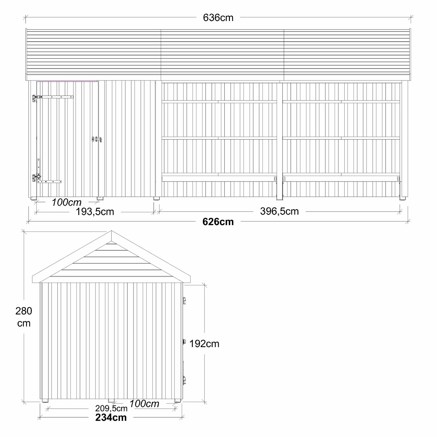 Trädgårdshus PLUS Multi 14,5 m2 169592