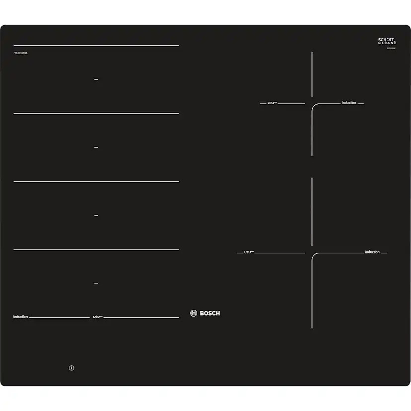 Induktionshäll Bosch Serie 8 PXE601DC1E med PerfectFry-Sensor