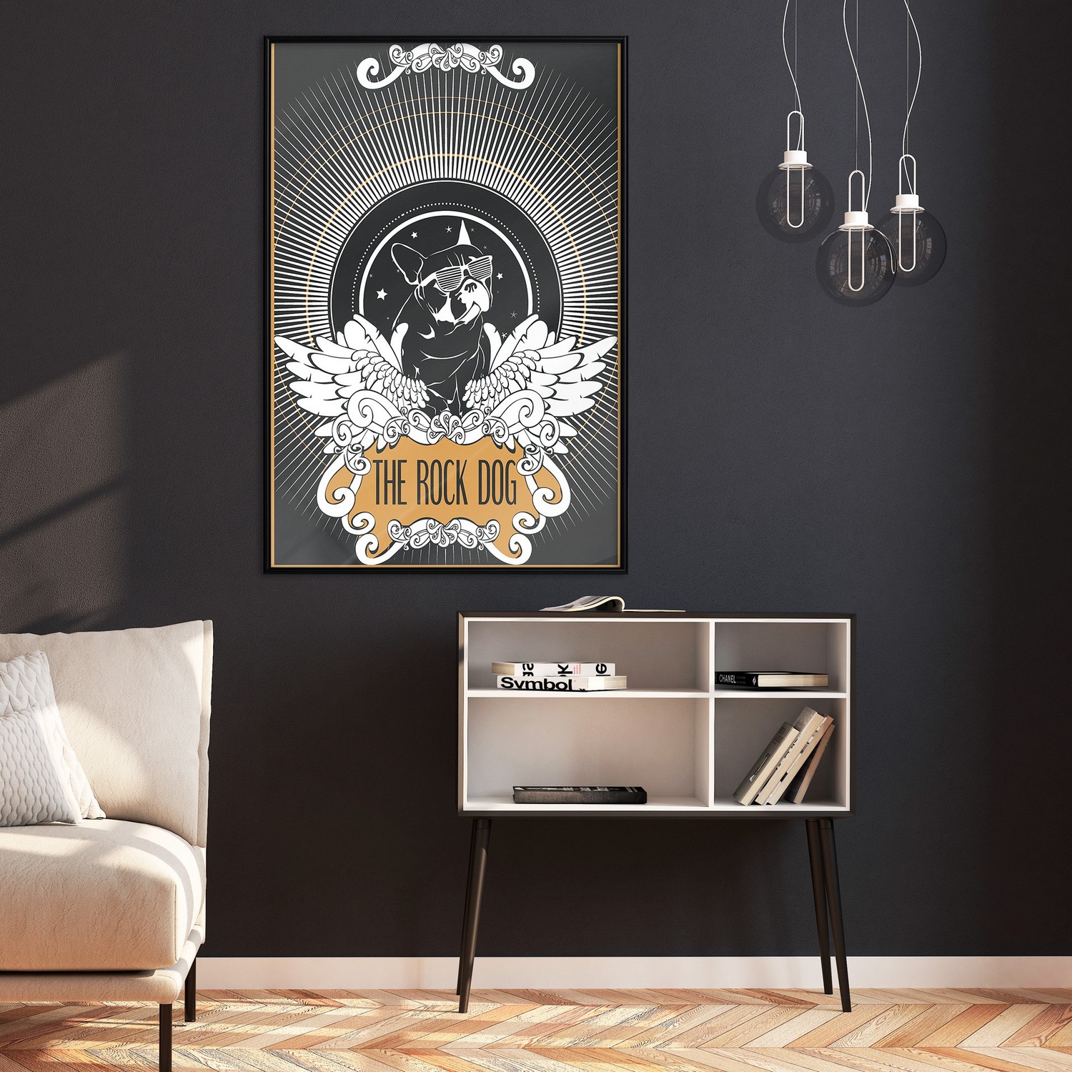 Poster Artgeist Affisch The Rock Dog