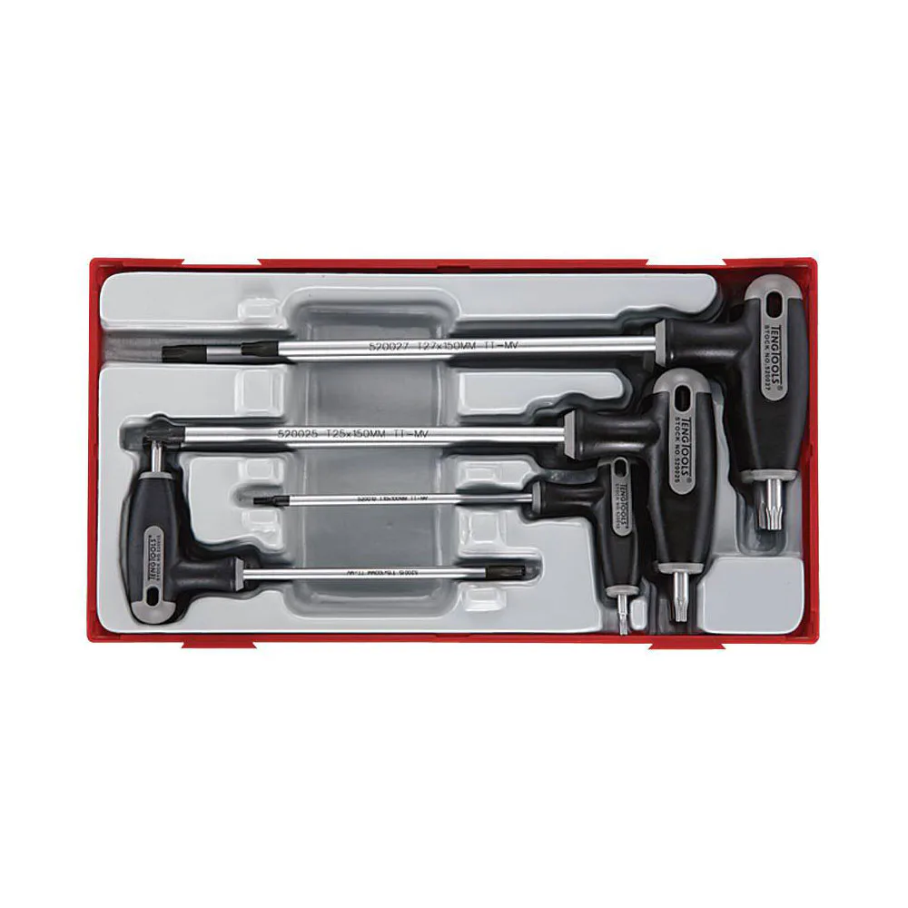 TX-nyckelsats 7 delar Teng Tools TTTX7