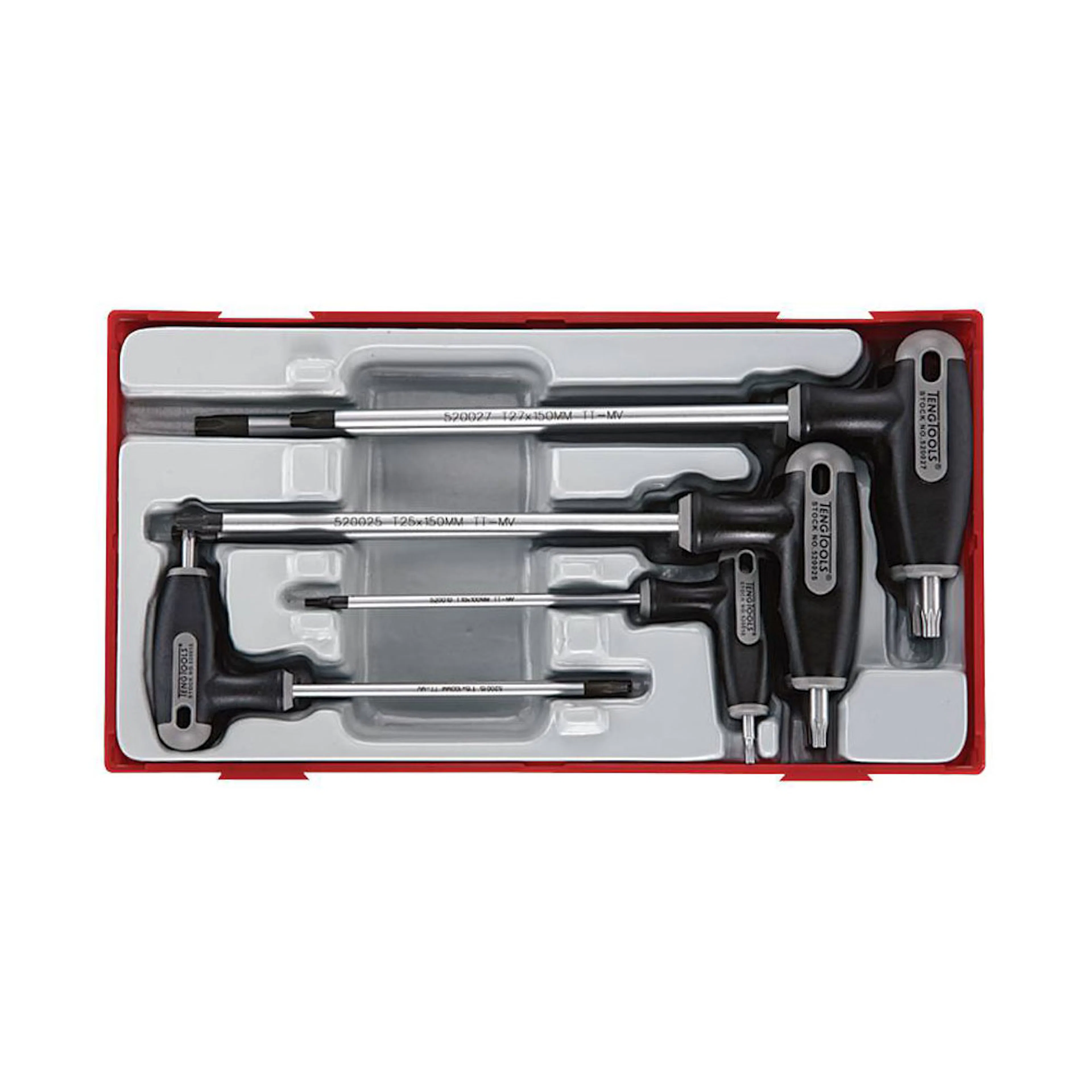 TX-nyckelsats 7 delar Teng Tools TTTX7