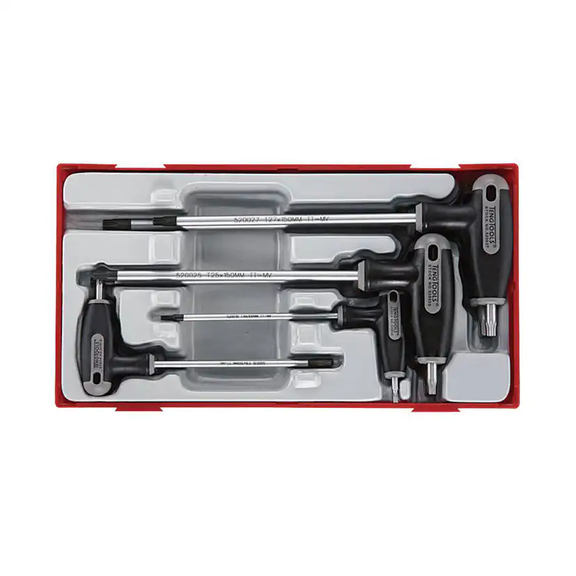 TX-nyckelsats 7 delar Teng Tools TTTX7