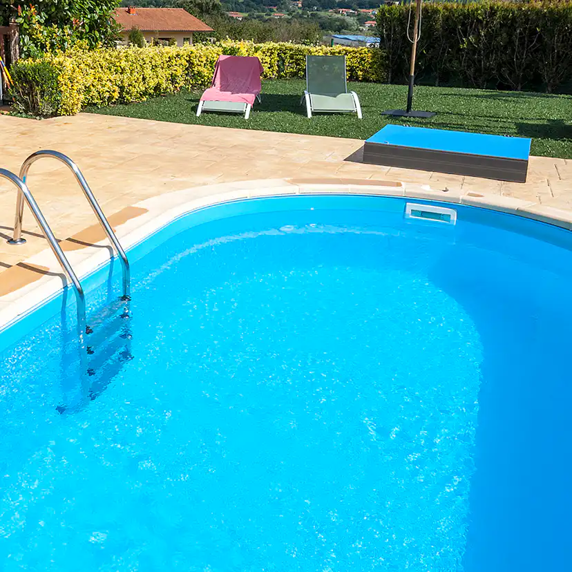 Pool Gre Nedgrävd Oval