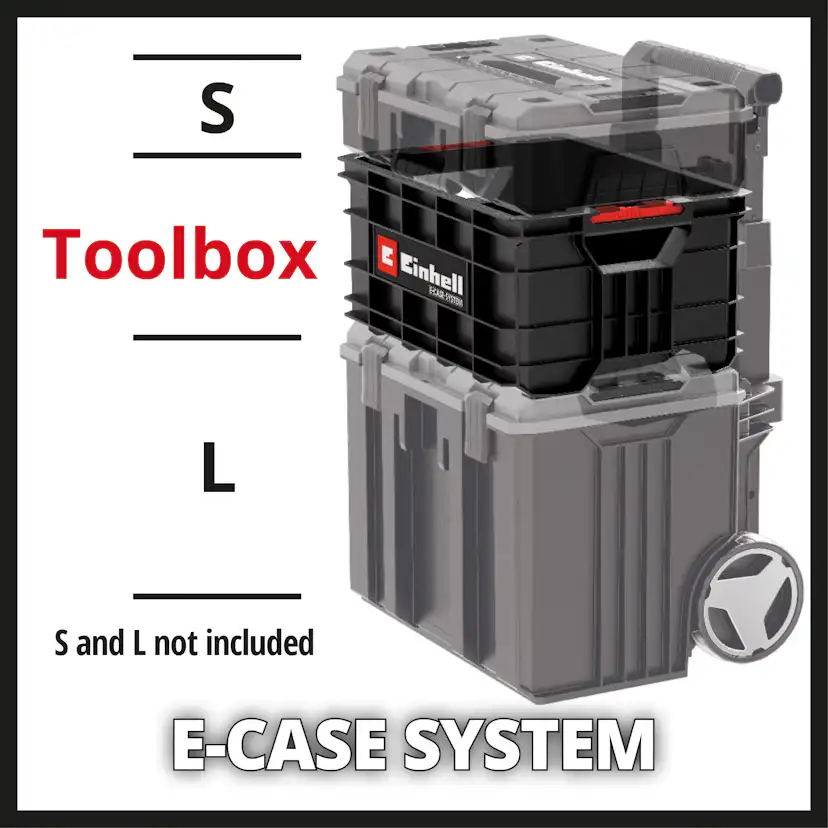 Systemväska Einhell E-Case Verktygslåda