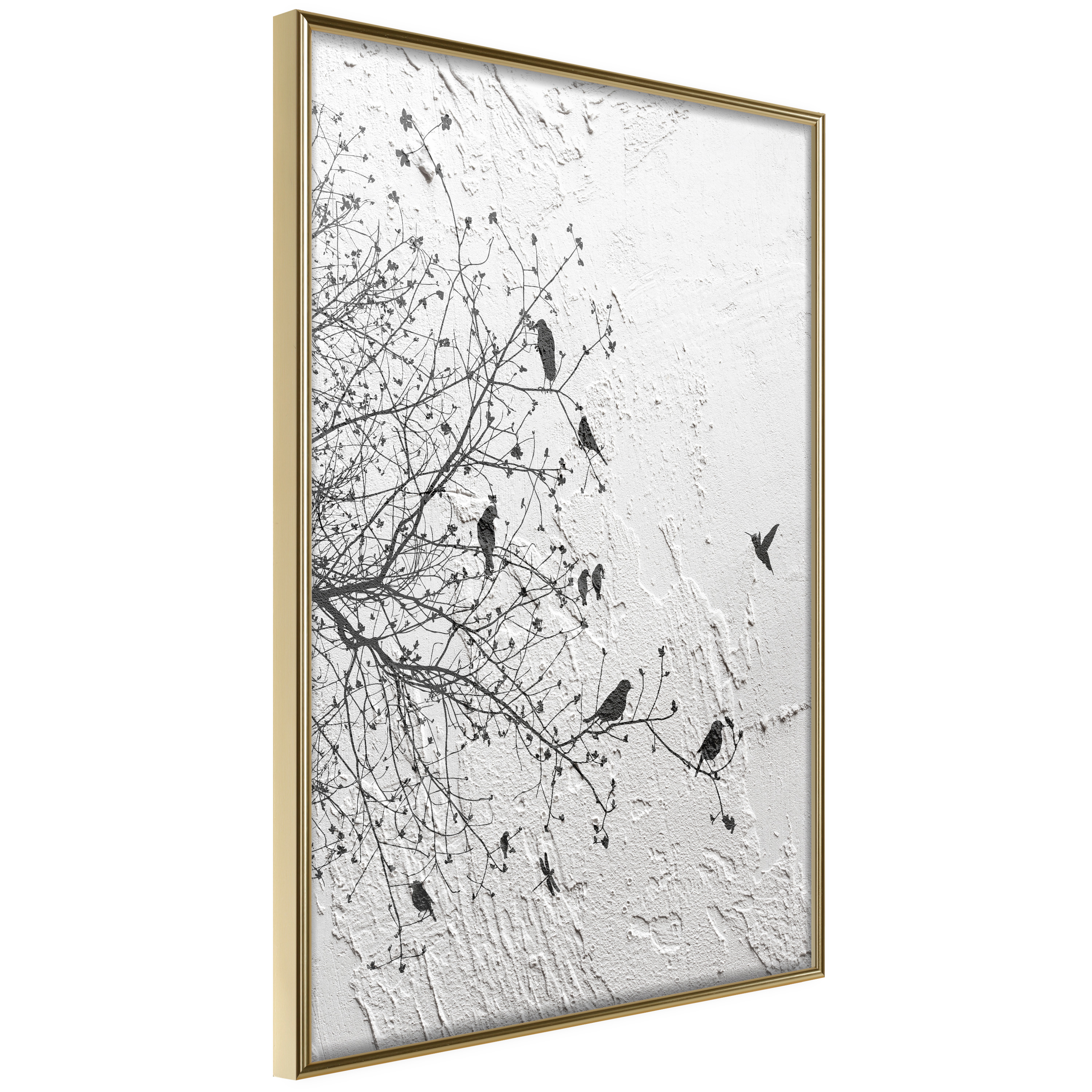 Poster Artgeist Affisch Birds on Tree