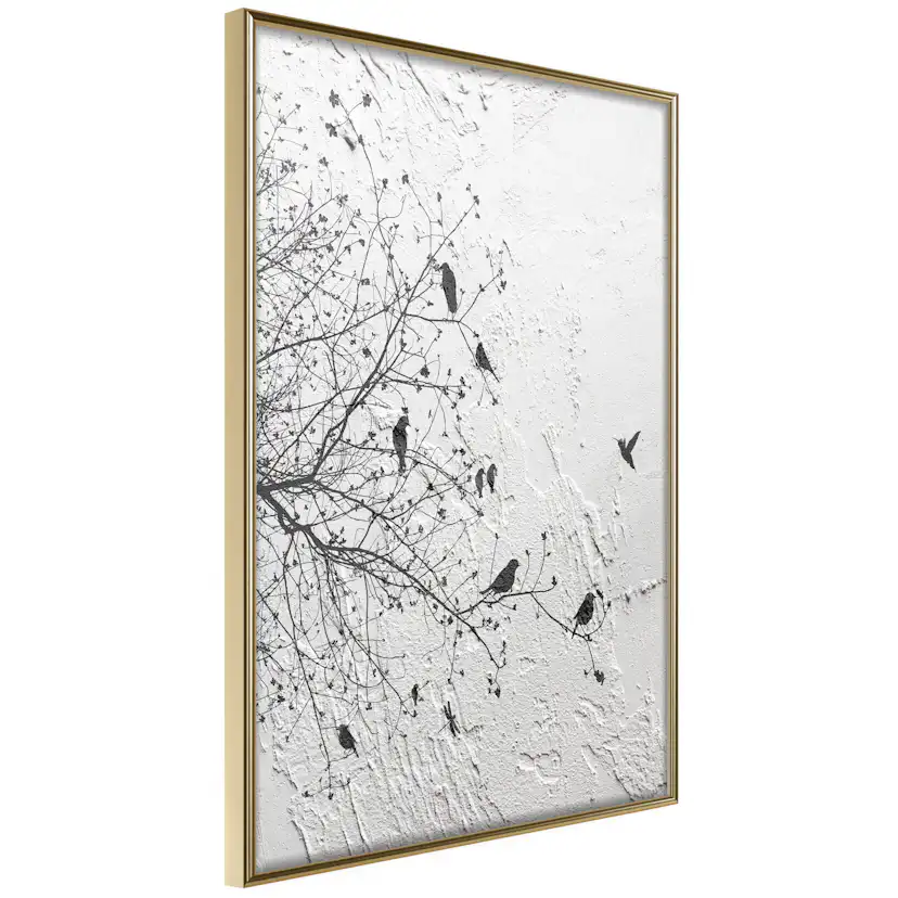Poster Artgeist Affisch Birds on Tree