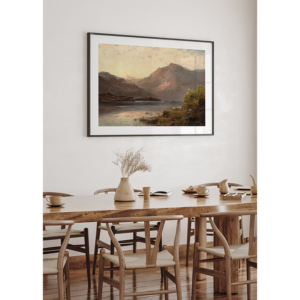 Poster Gallerix The Islands Of Loch Maree By Alfred De Bréanski