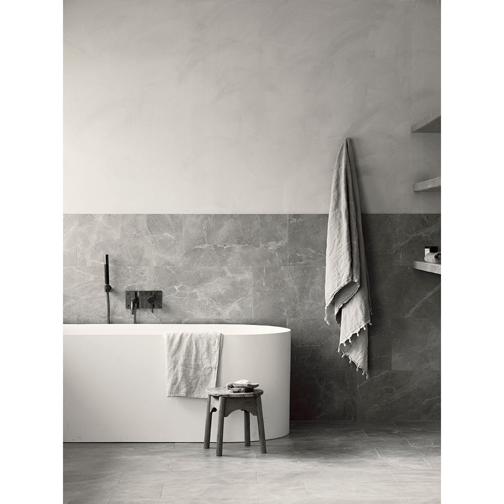 Klinker Bricmate M66 Grey Fleury Honed 60x60 cm