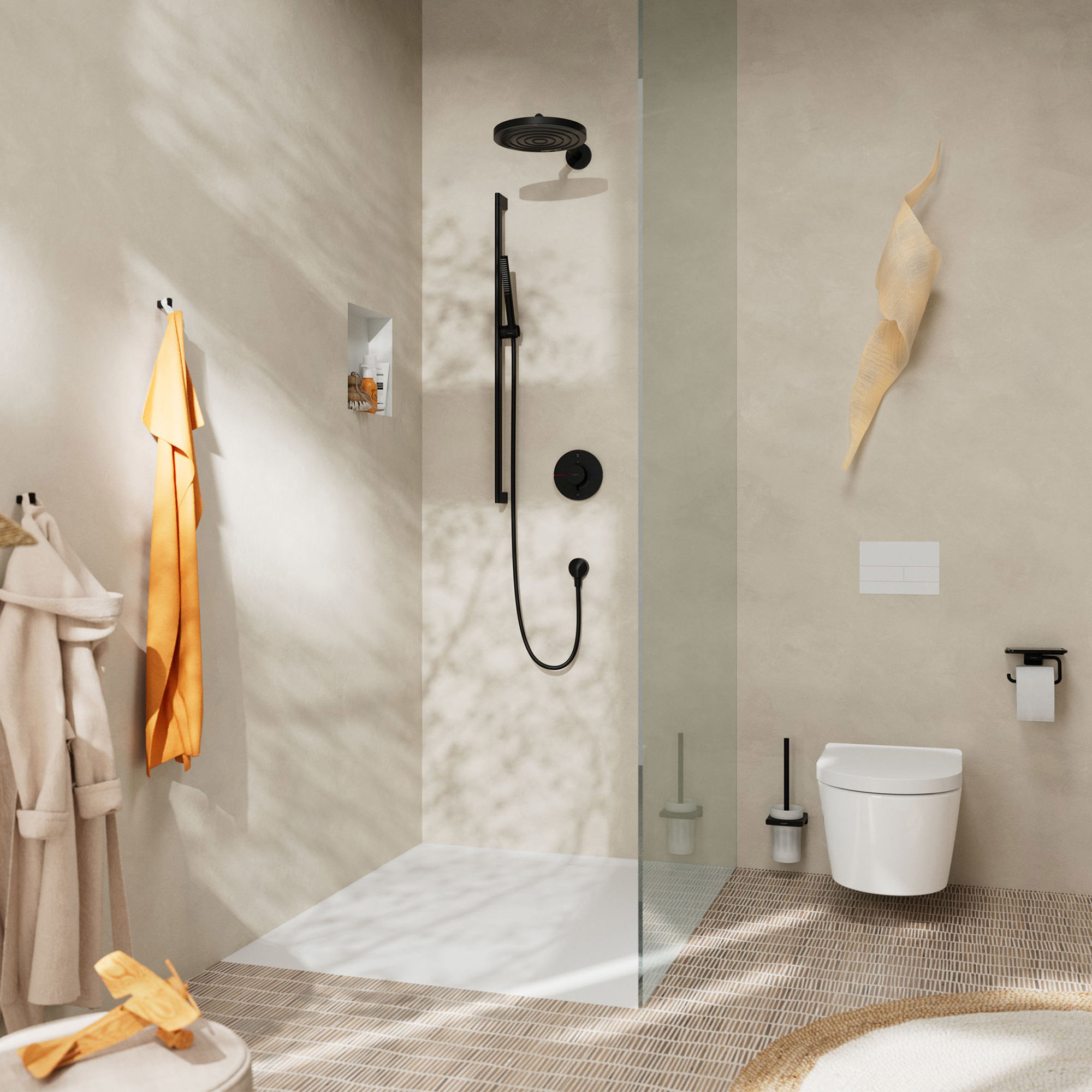 Pinnhanddusch Hansgrohe Pulsify S 100 1jet EcoSmart