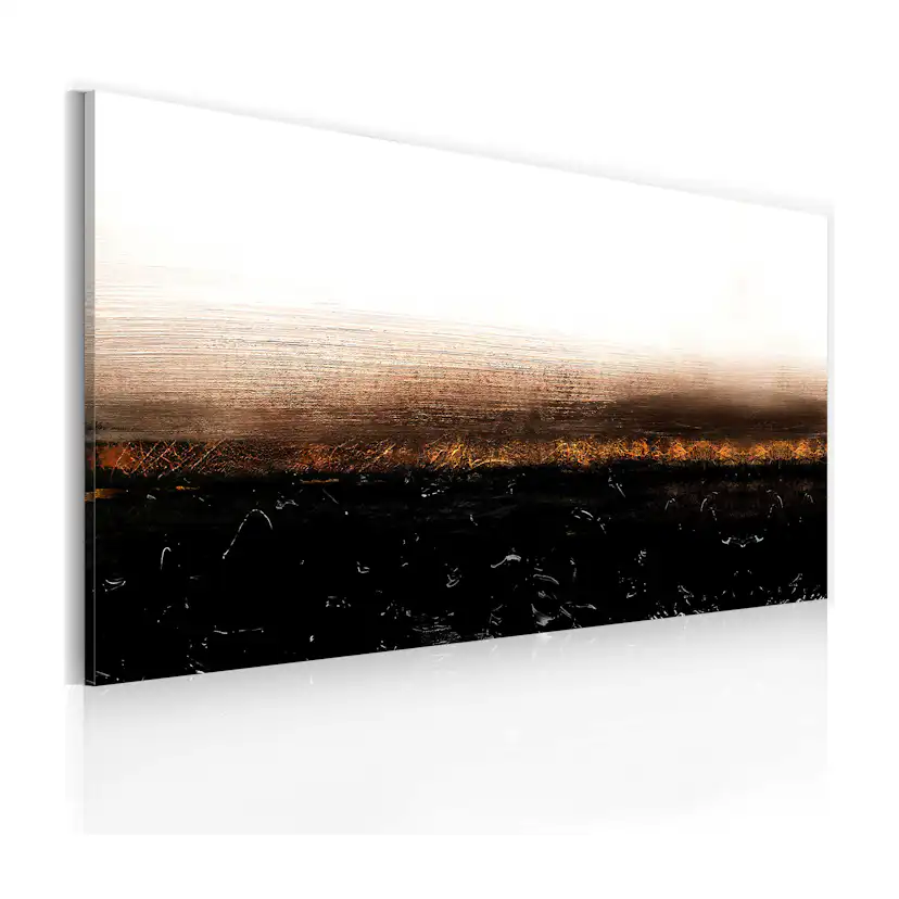 Handmålad Tavla Arkiio Black Soil 120x60