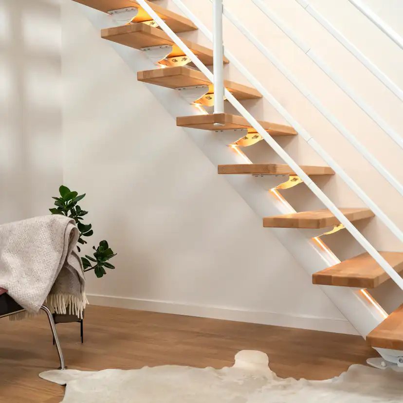 SYDNEY bok oljad rak vit PURE 11S 75W Vit, Bredd: 750 mm, Max Takhöjd: 2700 mm