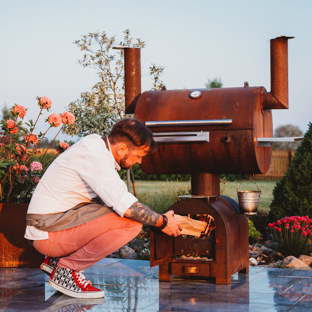 Rökgrill GrillSymbol BBQ Smoky Beast