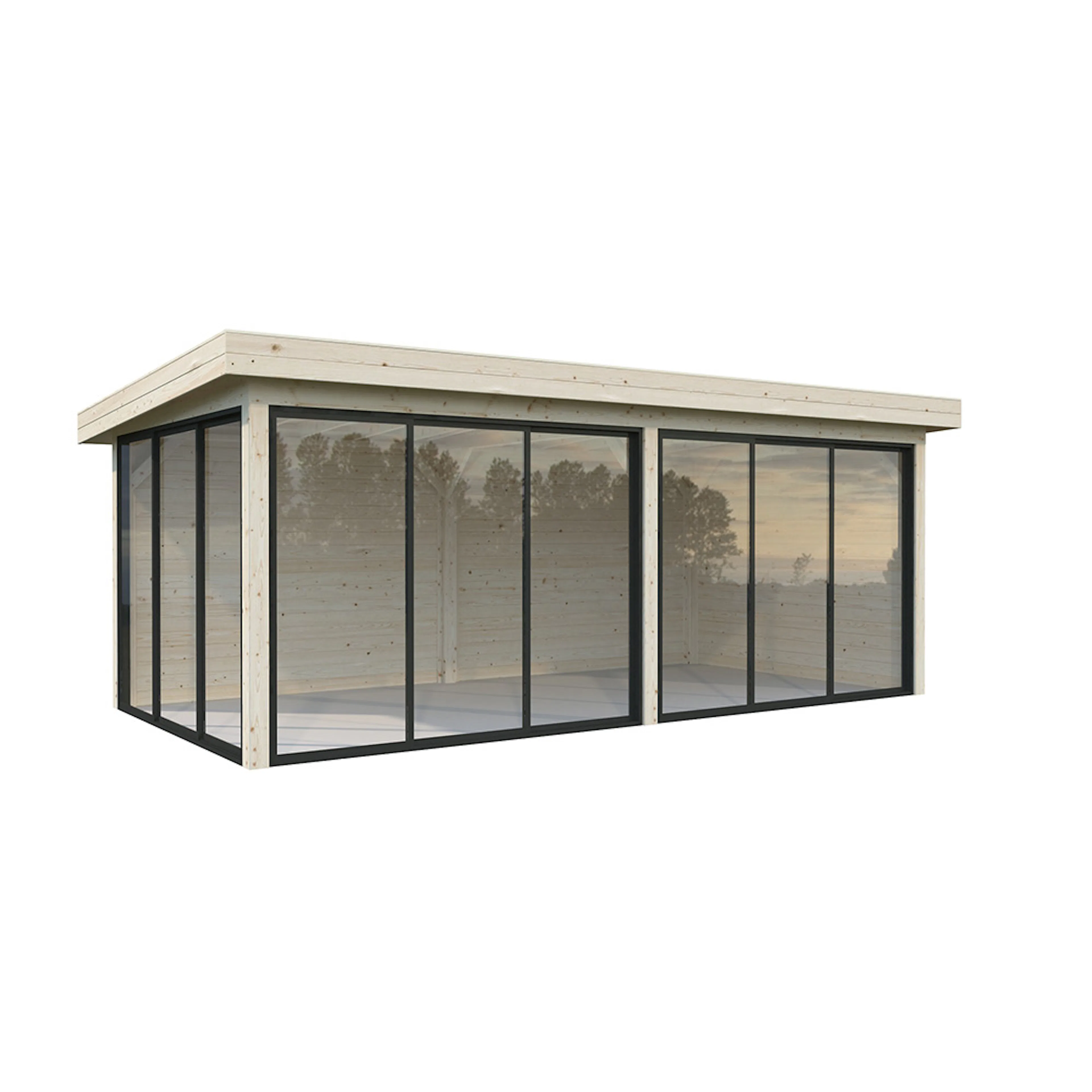 Lenna 16,6 m2 Set 402 Slide WTDIP Behandling: Impregnerad transparent