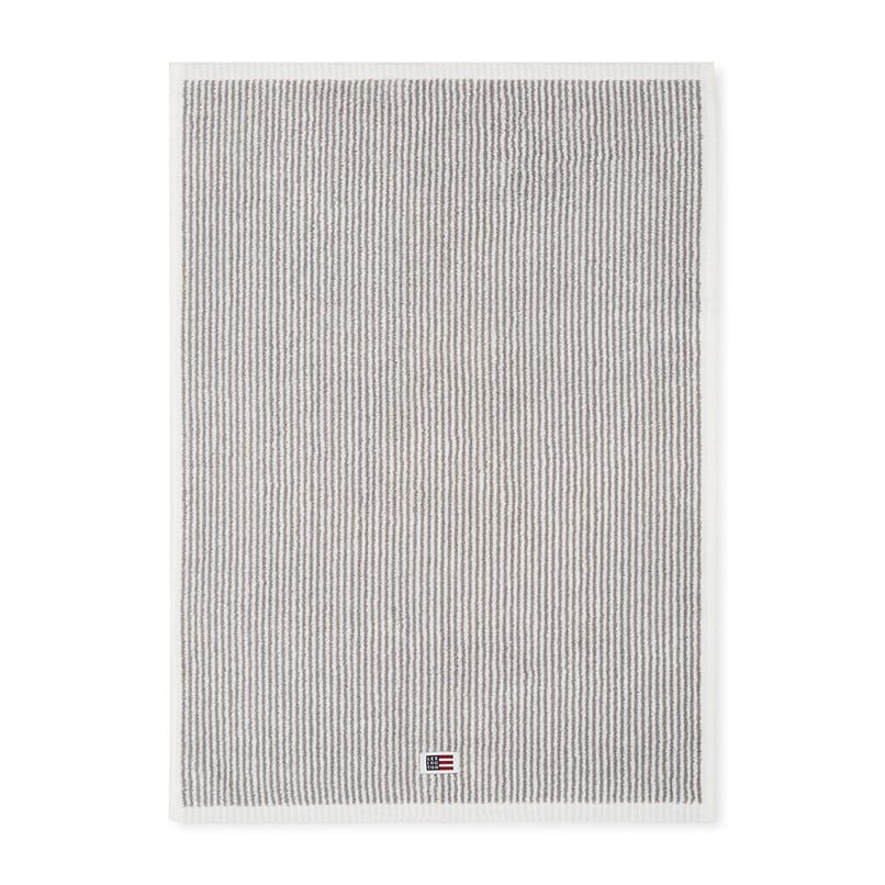 Badhandduk Lexington Icons Original Striped White-Gray